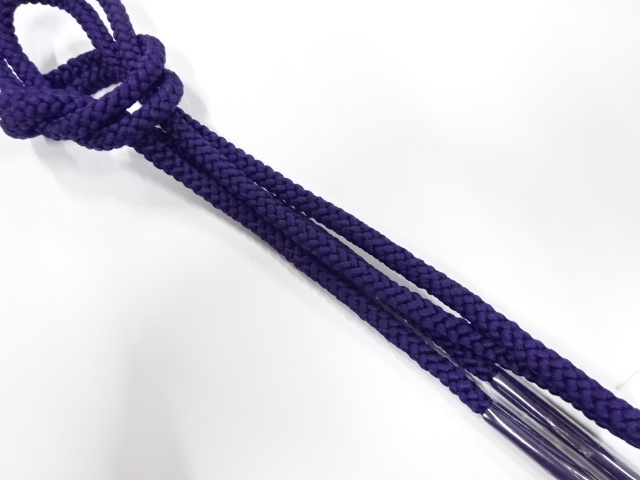 未使用品　正絹　手組帯締め